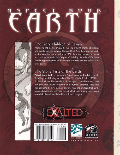 Exalted - Aspect Book Earth (B-Grade) (Genbrug)